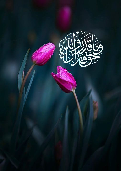 وما قدروا الله حق قدره| خط الثلث