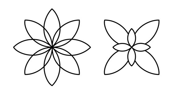 رسم الزخارف الدائرية الزخارف الهندسية والنباتية موقع اسكتشات