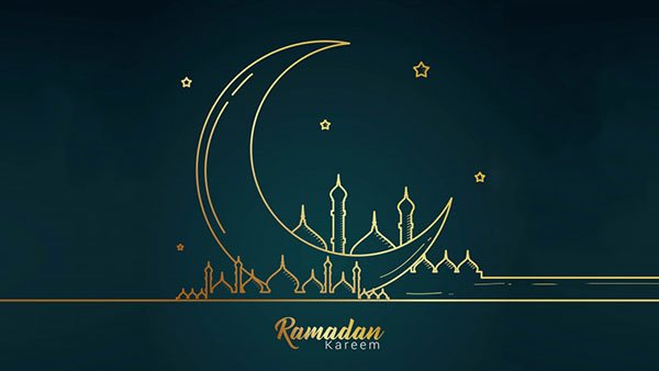 تصميمات هلال شهر رمضان موقع اسكتشات
