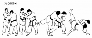 حركة تاي اوتوشي TaiOtoshi