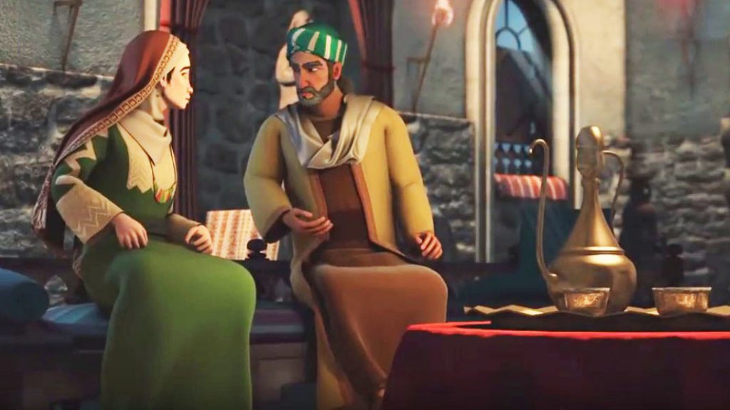 كرتون حبيب الله الجزء الأول