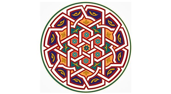 قواعد فن الزخرفة الإسلامية موقع اسكتشات