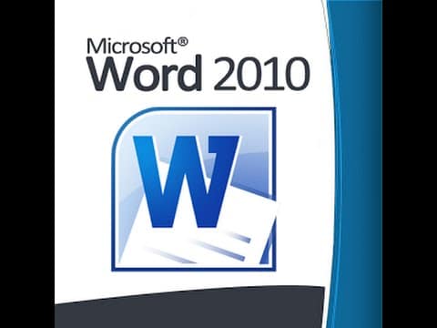 دورة Word وورد 2010 | الحلقة 5 | 6 