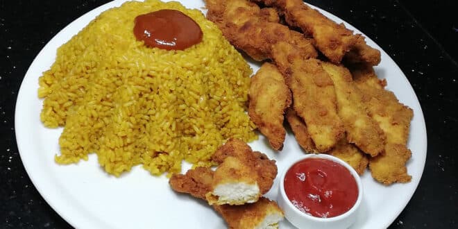 طريقة عمل فراخ الاستربس والأرز الريزو | المقادير والفيديو