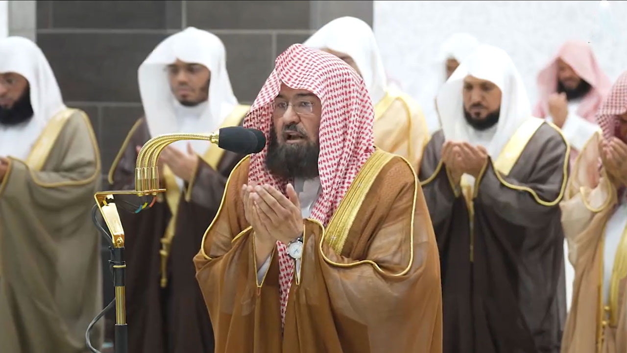 دعاء ختم القرآن في رمضان مكتوب | السديس قديم وحديث mp3