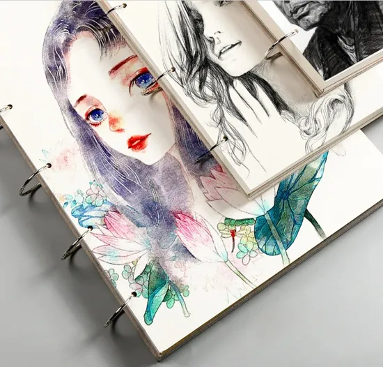 أسطح الرسم (الورق والكانفاس)