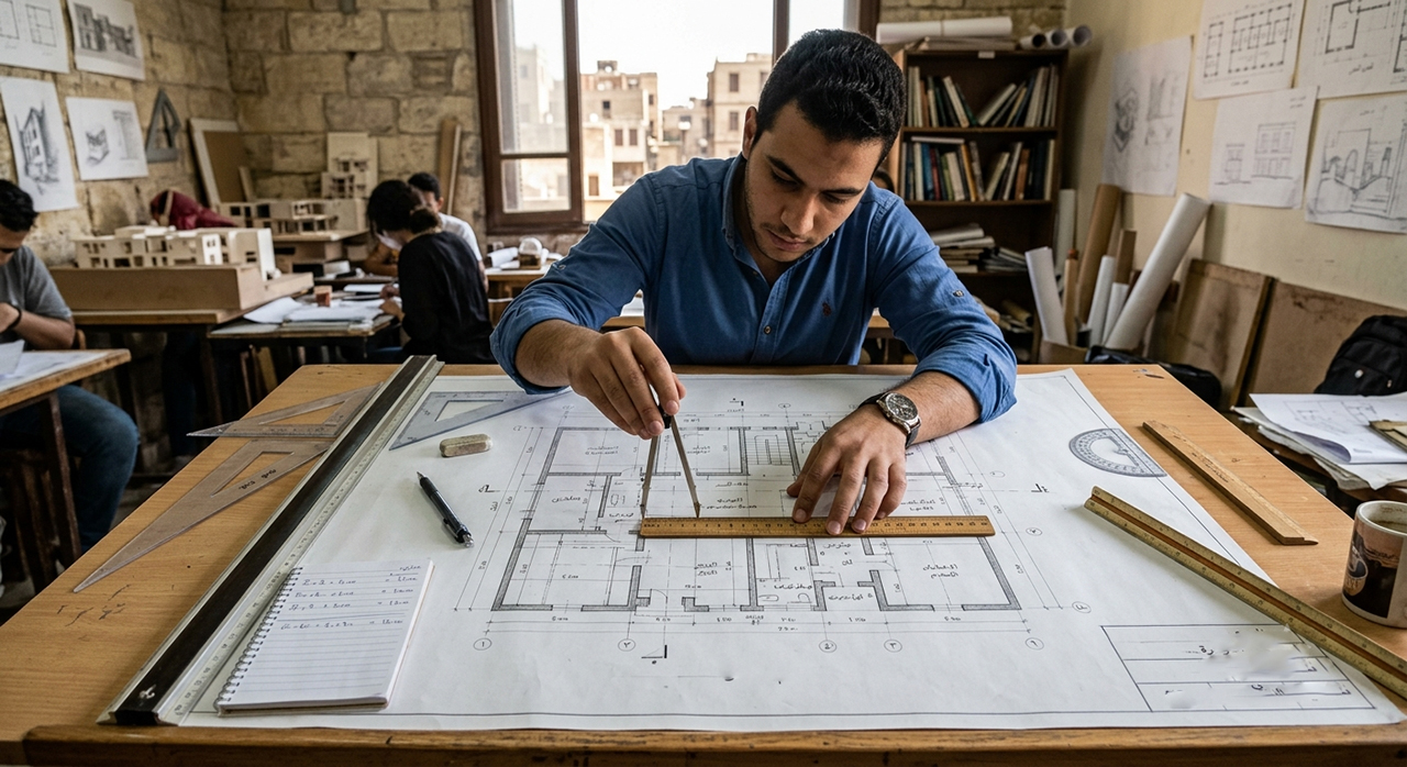 الطرق اليدوية لقياس الرسم