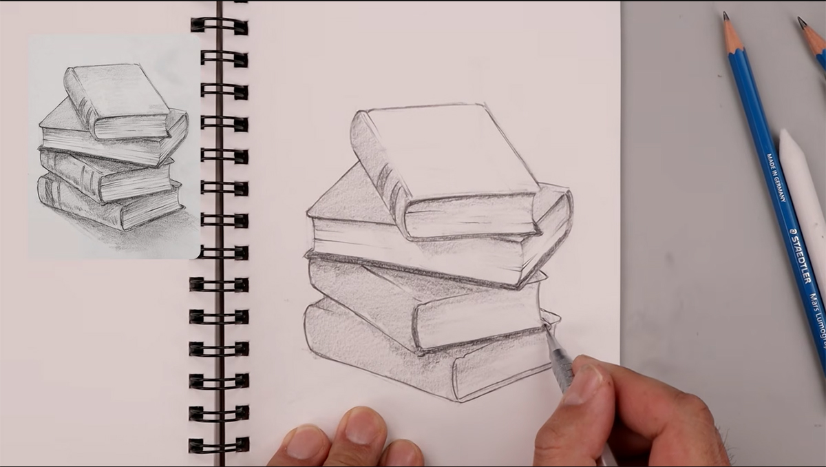 رسم الكتب