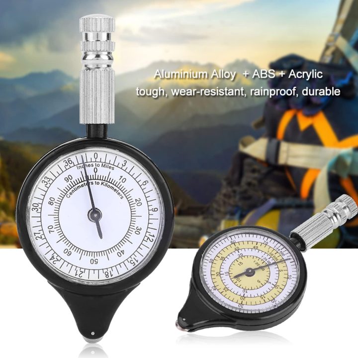 عجلة القياس اليدوية الصغيرة Curvimeter Map Measurer