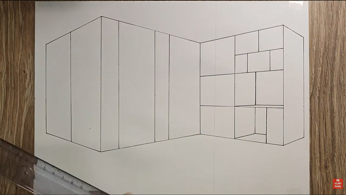 تعلم رسم الدولاب