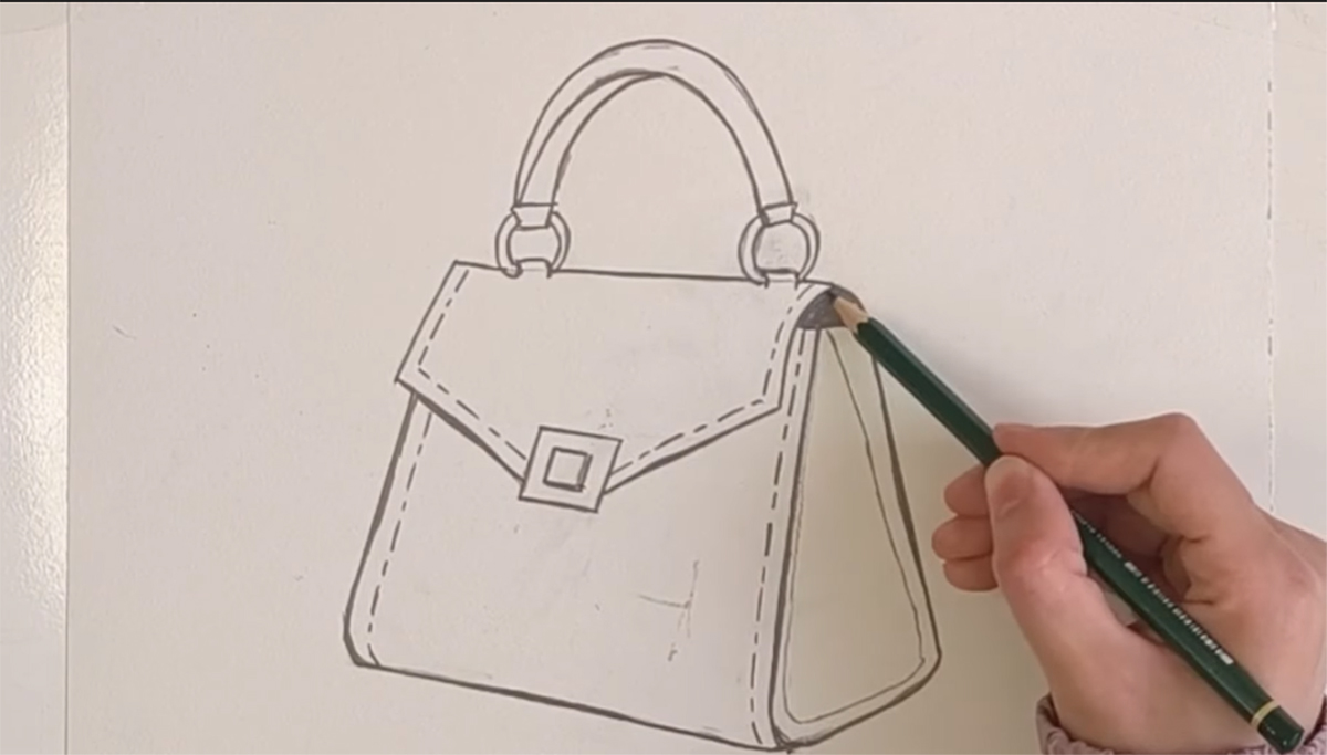 رسم الحقائب